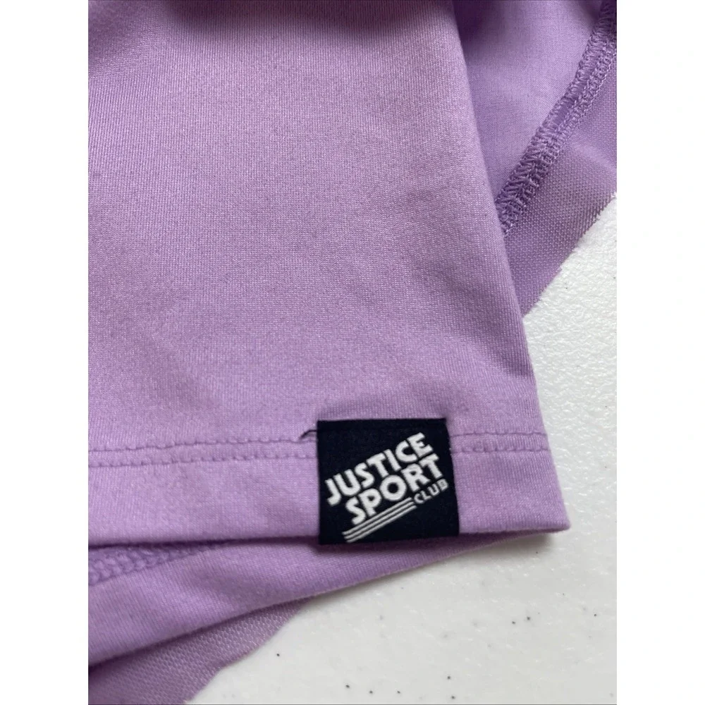 Justice Sport  Girls 14/16 Purple Skort With Shorts